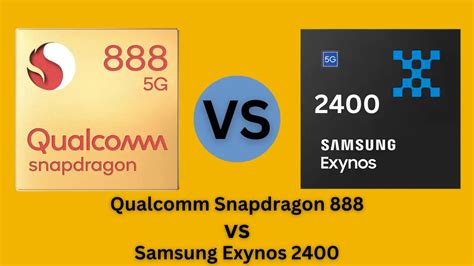 Qualcomm Snapdragon 888 vs Samsung Exynos 1480 .